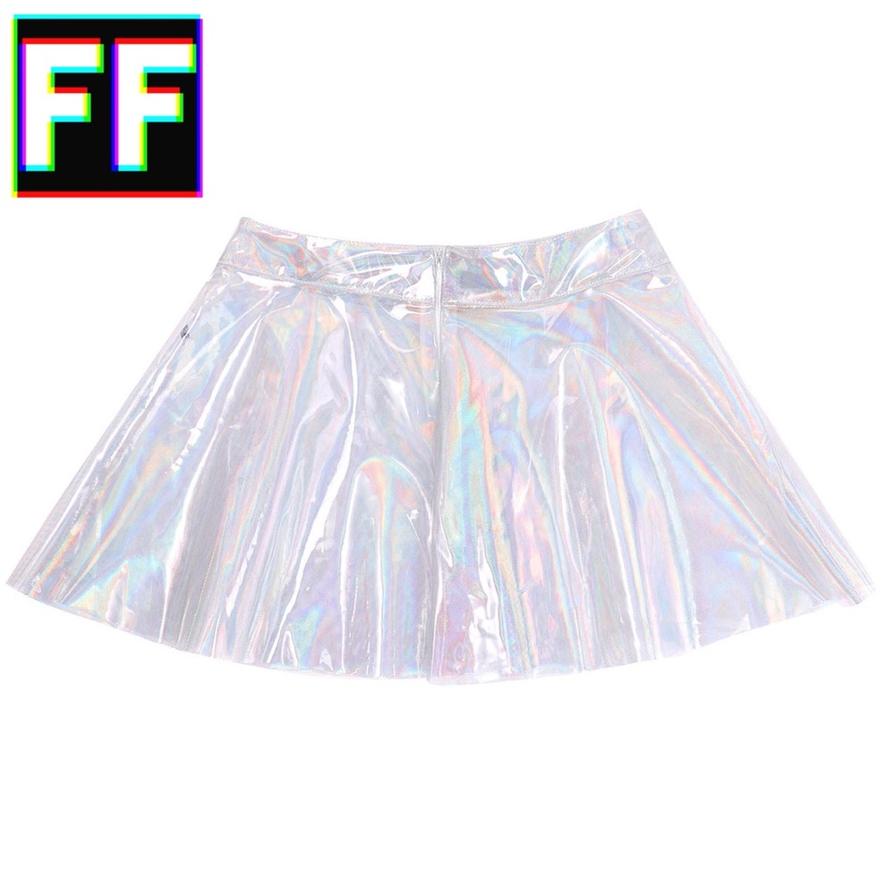 SEE RIGHT THRU SKIRT 🌈💦 - Picture 3 of 9